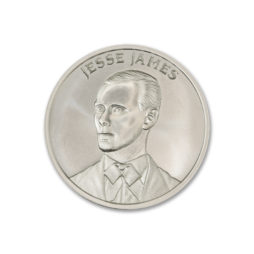 JESSE JAMES – 1 TROY OUNCE – 39MM