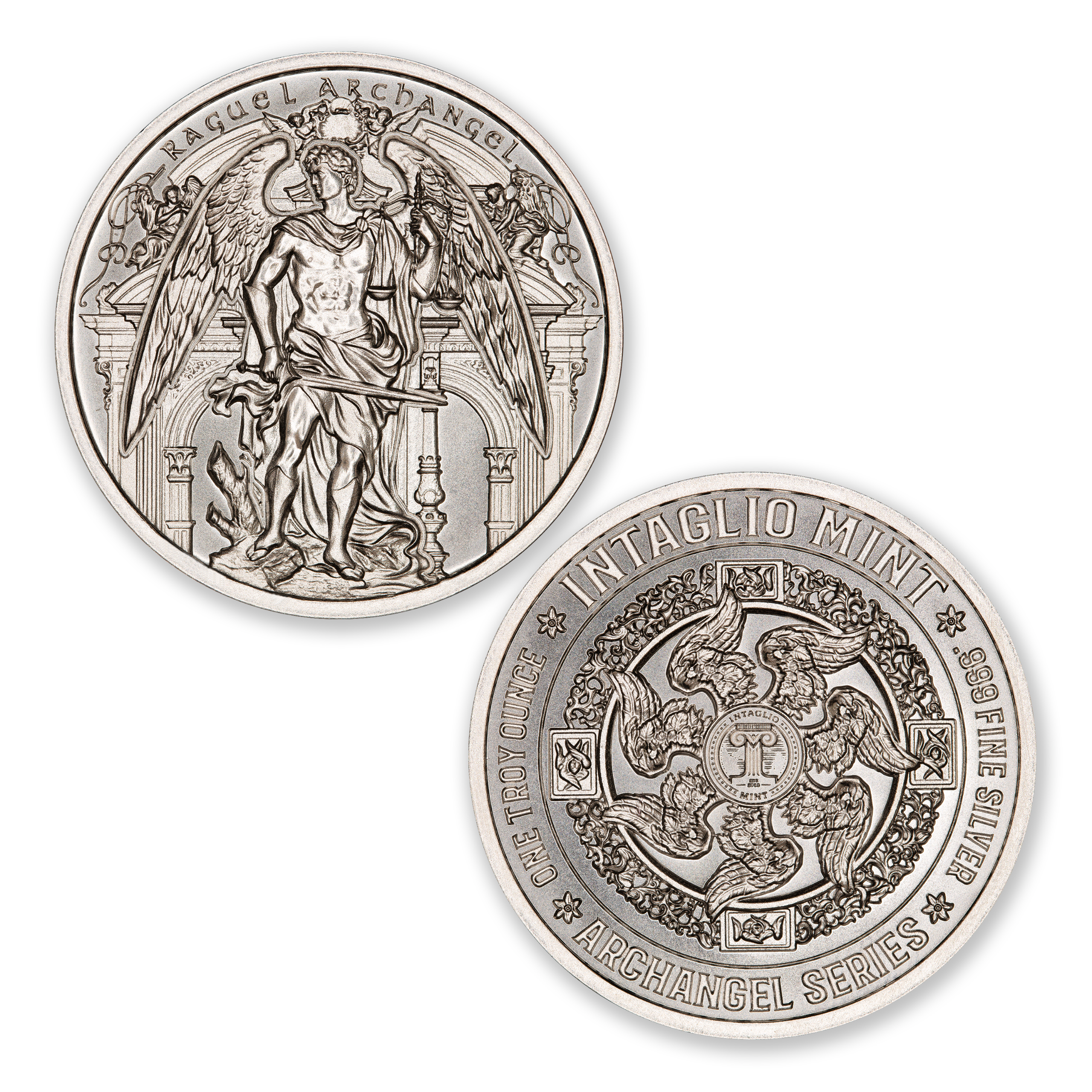 ARCHANGEL SERIES – RAGUEL – 1 TROY OUNCE – 39MM