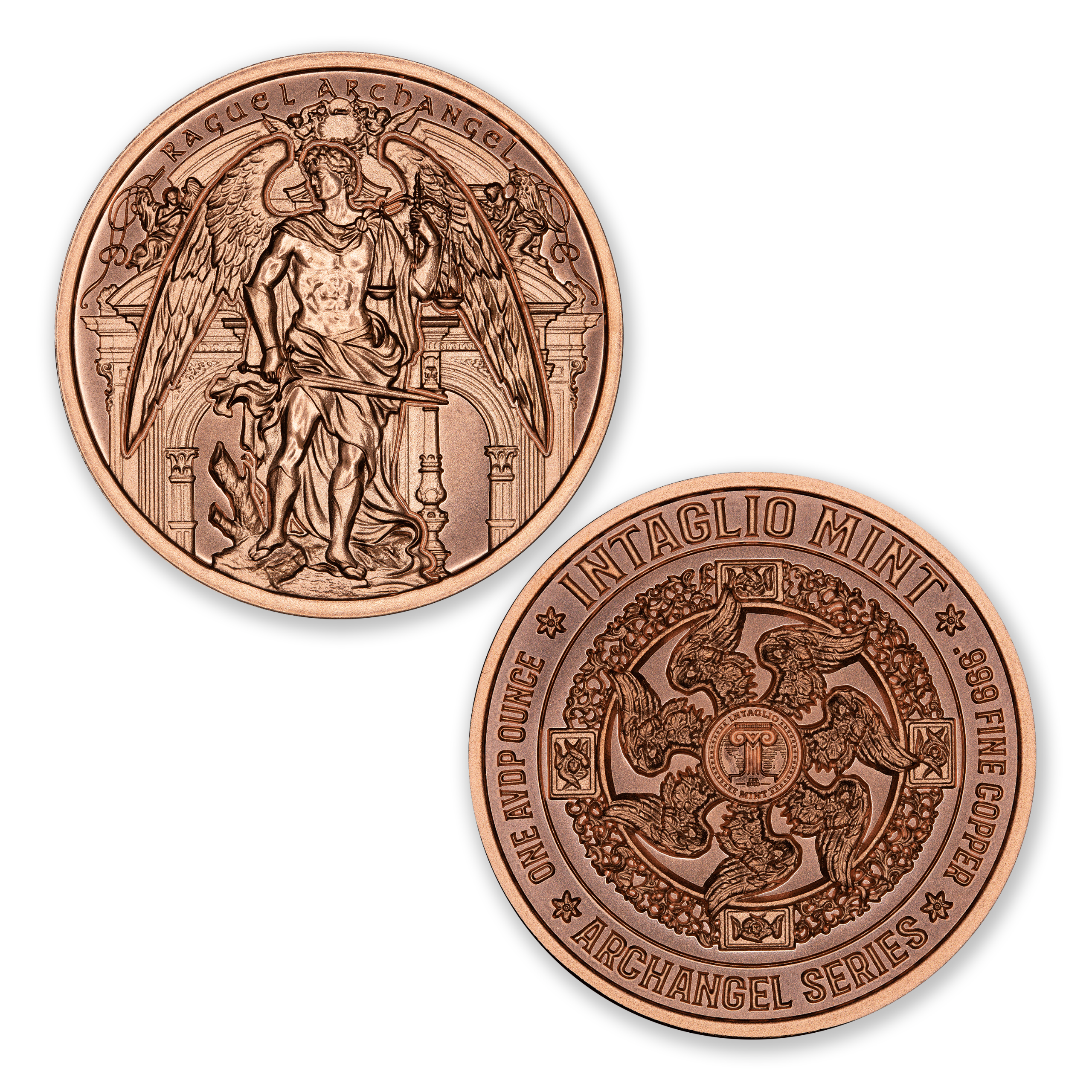 ARCHANGEL SERIES – RAGUEL – 1OZ – 39MM – CU