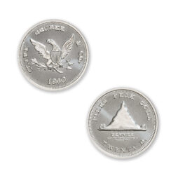 CLARK GRUBER AND CO PIKES PEAK TRIBUTE - 1/2 TROY OUNCE - 30MM