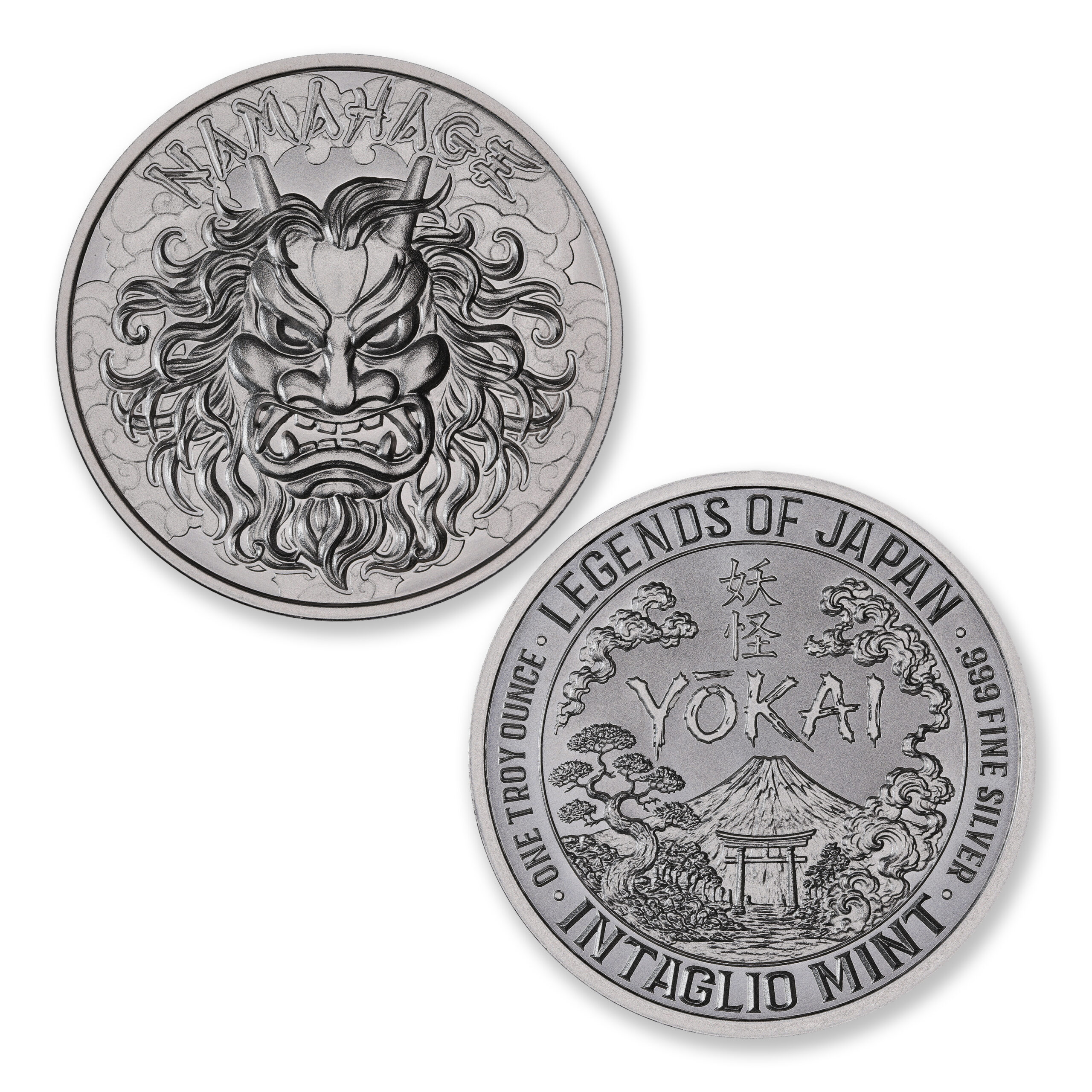 YOKAI: LEGENDS OF JAPAN – NAMAHAGE – 1 TROY OUNCE – 39MM